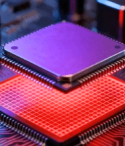 芯片特写及电路板画面9635#横屏 