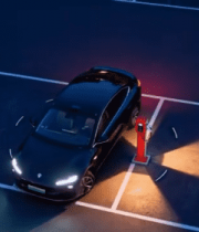 新能源汽车停车位充电画面1060#横屏 