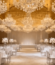 豪华宴会厅布置场景5890#横屏 