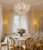 豪华餐厅餐桌装饰场景13107#横屏 