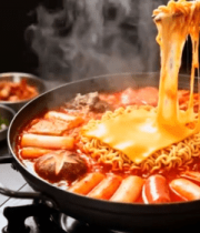 韩式火锅食材特写8997#横屏 