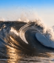 海洋海浪翻滚特写画面1028#横屏 