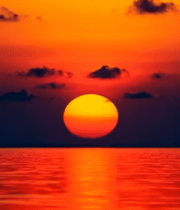 海上日落全景(2)14650#横屏 