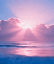 海上日出自然风光6083#横屏 