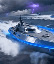海上舰队航行场景6450#横屏 