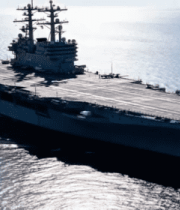 	 海上航行的航空母舰(3)9812#横屏 