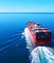 海上航行的集装箱货轮(6)13210#横屏 
