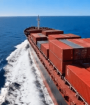 海上航行的集装箱货轮(3)11671#横屏 
