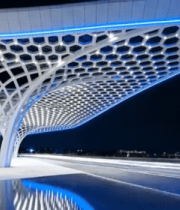 现代建筑夜景特写(1)4414#横屏 