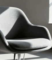 现代室内灰色单人沙发素材9953#横屏 