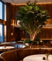 现代酒店室内休闲区场景10316#横屏 