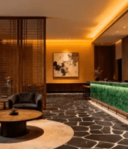 现代酒店室内装修场景3470#横屏 