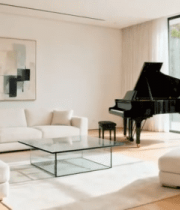 现代客厅装修室内全景7514#横屏 