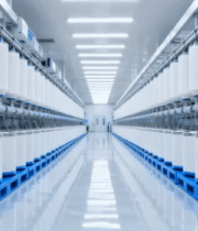 现代化纺织工厂内部场景3781#横屏 