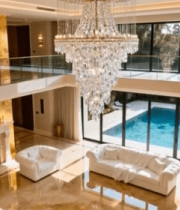 现代豪华客厅室内场景11309#横屏 