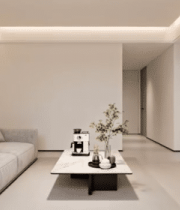 现代简约风格客厅室内场景7361#横屏 