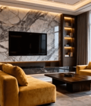 现代风格客厅室内装修素材(4)13460#横屏 