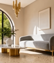 现代风格客厅室内场景素材6795#横屏 