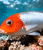 	 海底珊瑚礁旁的鱼10963#横屏 