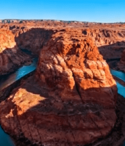 峡谷河流自然风光全景(7)13558#横屏 