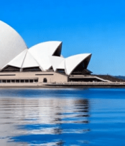 悉尼歌剧院海滨风光2737#横屏 