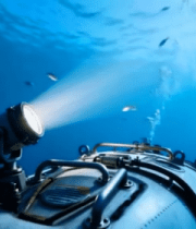 海底潜水艇及海洋鱼类素材1750#横屏 