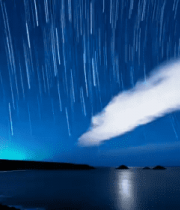 海边夜空星轨自然风光素材65#横屏 