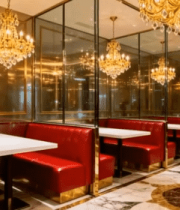 现代餐厅室内豪华装修场景15022#横屏 