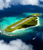 海岛空中全景俯瞰538#横屏 