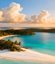 海岛海景鸟瞰全景11747#横屏 