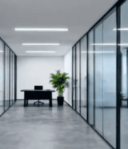 现代办公室走廊场景5917#横屏 