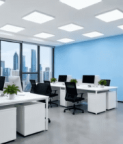 现代办公室室内办公场景13481#横屏 