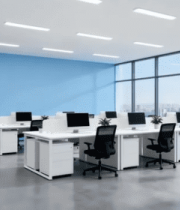 现代办公室办公环境场景7212#横屏 