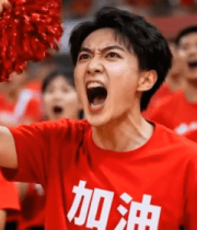观众现场助威加油画面10239#横屏 