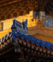 故宫古建筑屋顶特写11446#横屏 