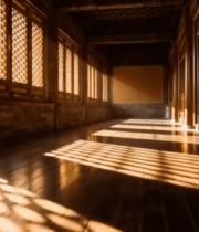 故宫室内光影场景7438#横屏 