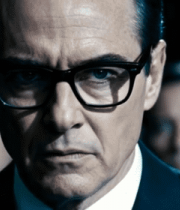 西装男人严肃神情特写870#横屏 