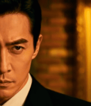 西装男人严肃表情特写13181#横屏 