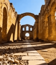 	 古罗马风格遗迹建筑素材6944#横屏 