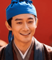 古装男子微笑近景素材9183#横屏 