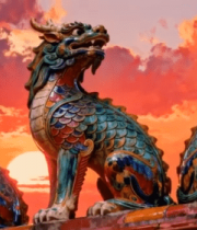 日落景象13713#横屏 