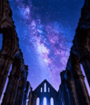 	 古迹星空夜景11236#横屏 