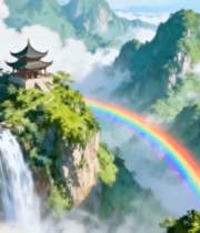 彩虹景观10835#横屏 