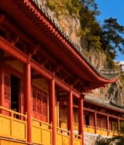 古风古建筑景区建筑景观6872#横屏 