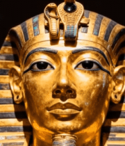 古埃及法老面具特写6568#横屏 