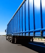 公路上行驶的蓝色货车素材14453#横屏 