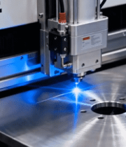 工业激光切割机切割金属板材2896#横屏 