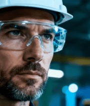 工业场所戴安全帽护目镜的男人661#横屏 