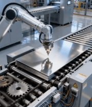 工厂自动化生产线机械臂画面14416#横屏 