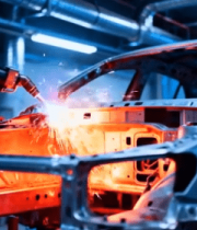 工厂汽车车身焊接素材11389#横屏 